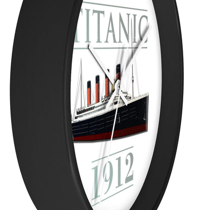 Titanic large wall clock, kitchen wall clock, unique wall clocks, Titanic personalized clock