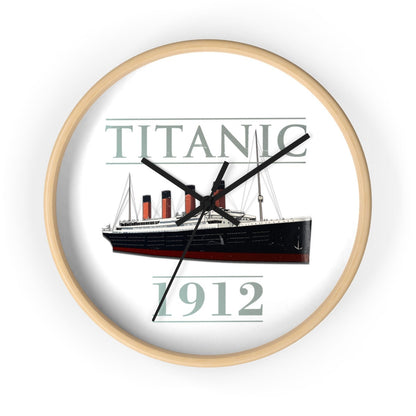 Titanic large wall clock, kitchen wall clock, unique wall clocks, Titanic personalized clock