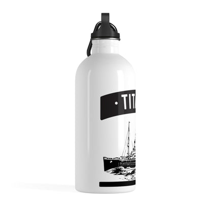 Titanic old movie style bottle, best gift for sea traveler, gym lover gift