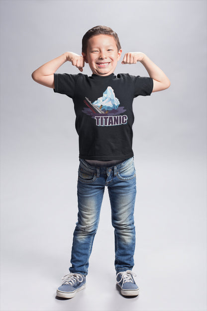 Titanic adventure t shirt, summer cruise t-shirt for boy, 6 7 8  years old