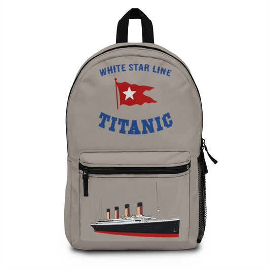 Titanic backpacks for college & school, school book bag, gift for student, history buff gift