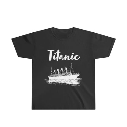 Vintage clothing Titanic, kid's 2-10 years travel shirt, Titanic party gift boy, movie t shirts