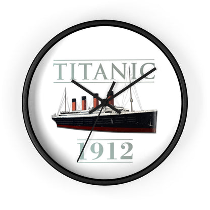 Titanic large wall clock, kitchen wall clock, unique wall clocks, Titanic personalized clock