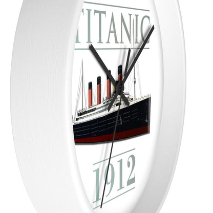 Titanic large wall clock, kitchen wall clock, unique wall clocks, Titanic personalized clock