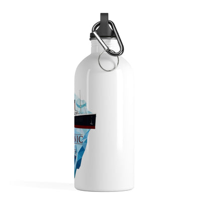 Iceberg & Titanic water bottle, perfect gift for yoga lover, stainless steel water bottle