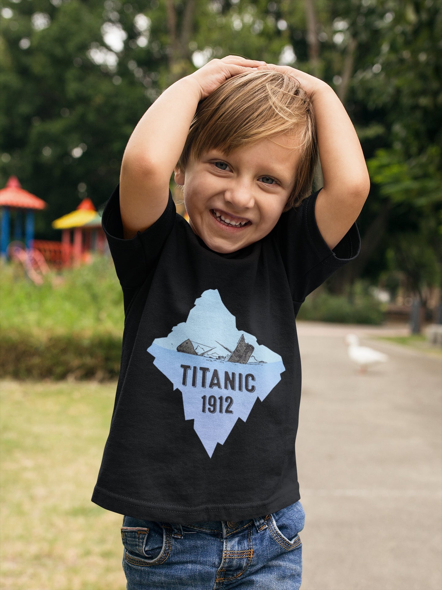 Titanic sinks 1912 t shirt, Titanic movie t shirts, vintage birthday tee for boy, 2-10 years old