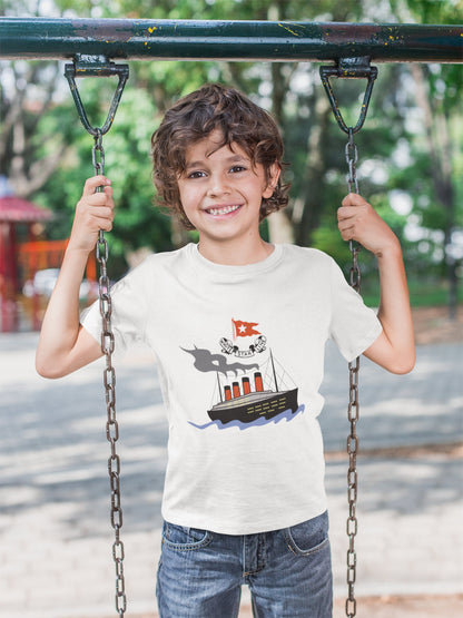 Adventure t shirt, Titanic summer cruise t-shirt for boy, 2-10 years old