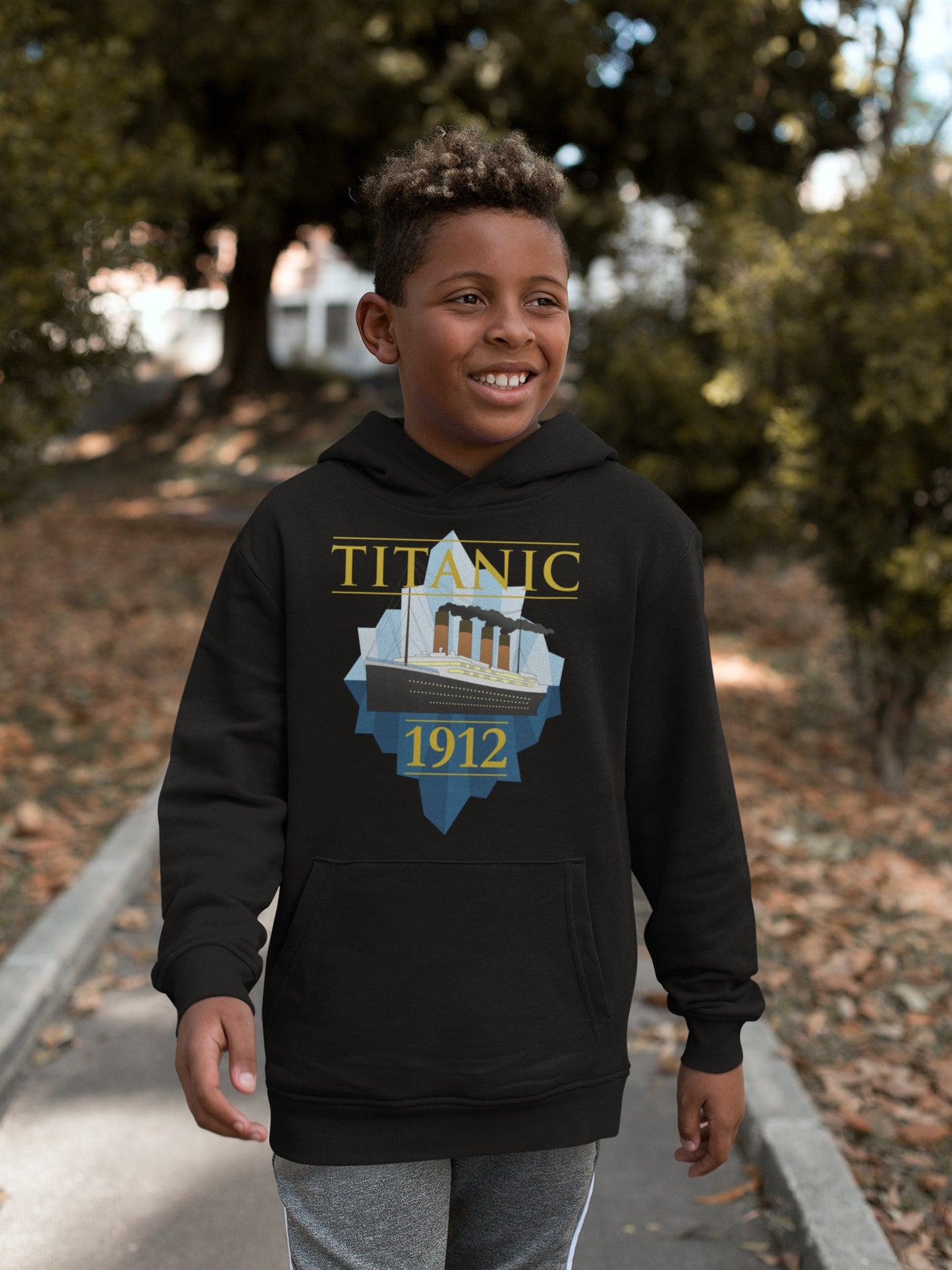 Hoodie for teens, Titanic unique hoodies, history buff - teen boy gift 2-12 years old