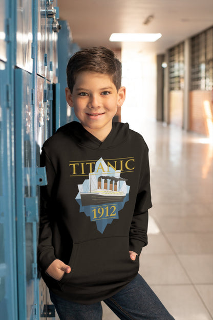 Hoodie for teens, Titanic unique hoodies, history buff - teen boy gift 2-12 years old