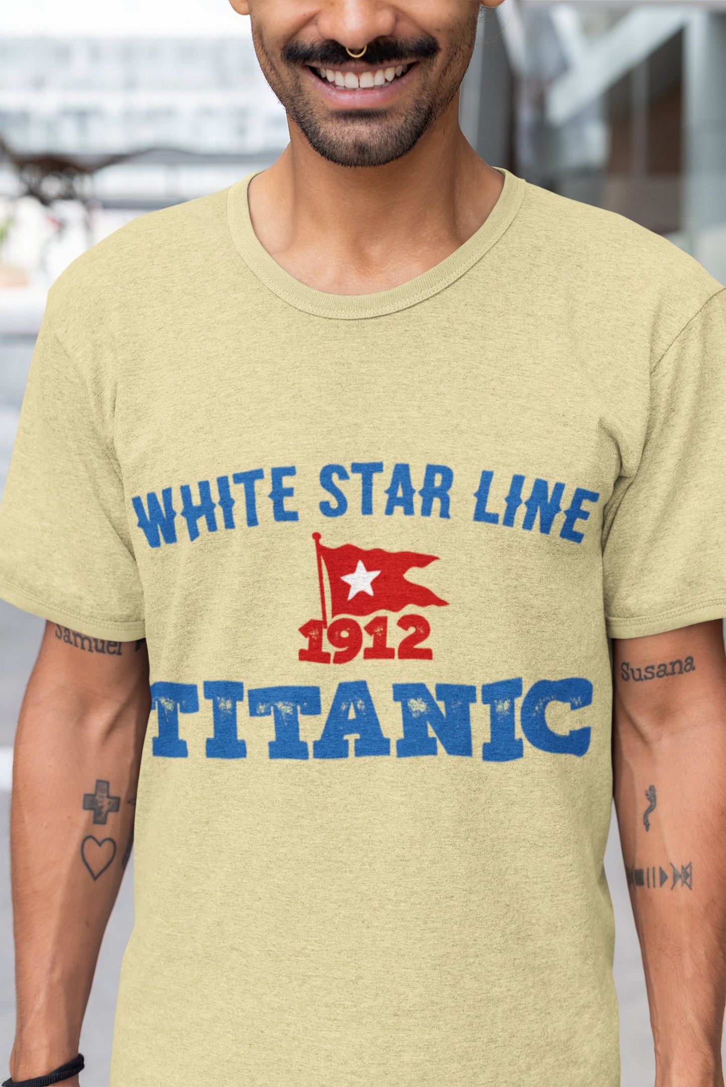 Vintage t shirt, Titanic funny adventure shirt, travel tee for history buff