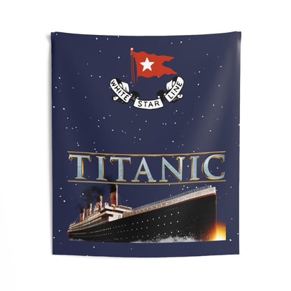 Indoor Wall Tapestries Titanic wall art, wall decor for boys room, tapestry wall hanging, boy room decor