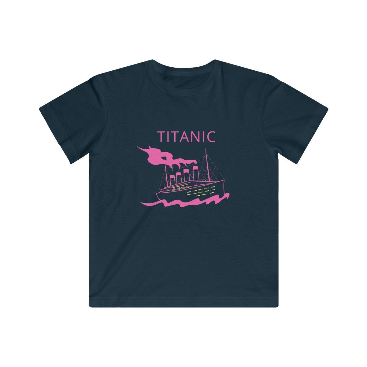 R.M.S Titanic adventure t shirt, summer cruise t-shirt for girl, 2-10 years old