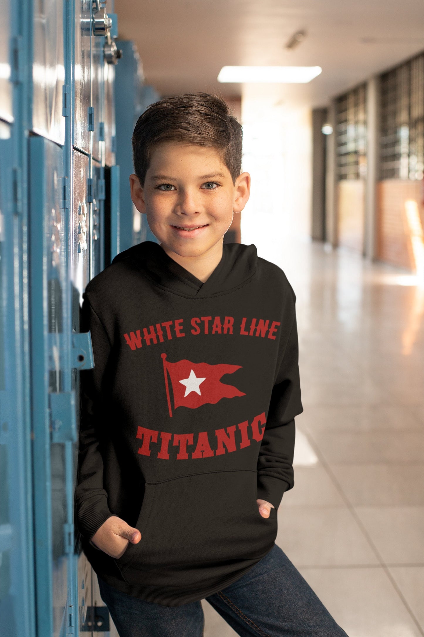 Titanic 1912 personalized hoodie, girl & boy hoodies, pullover hoodie history shirt 2-12 years old