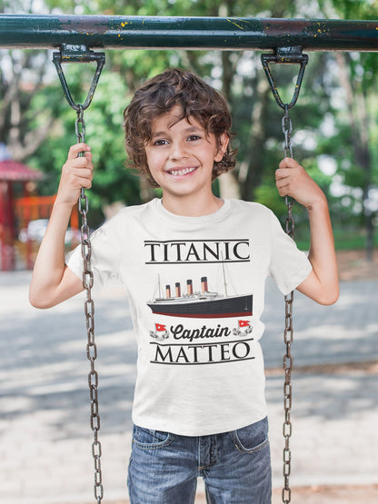 Vintage Titanic T-Shirt – custom name Shirt Historical Ship Design, Perfect Gift for Enthusiasts