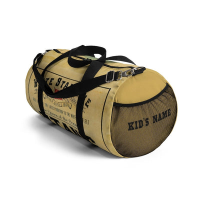 Titanic personalized duffel bag - White Star Line mens duffel bag - 10 year old boy gift, child duffel bag