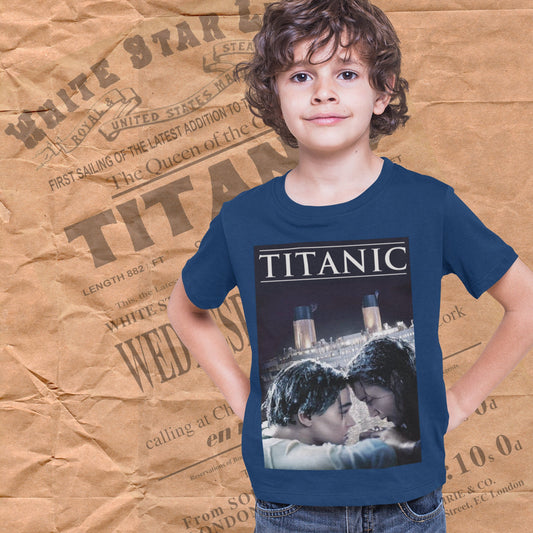 Titanic gift for teen boy - Titanic t shirt, vintage tee for history buff, handmade shirt for Titanic party