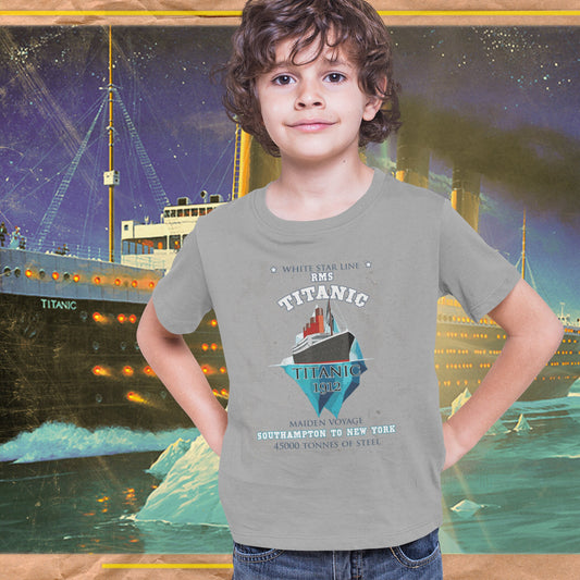 Titanic gift for boy - shirt for history buff, Titanic t shirt for teenage boys, Titanic party tee