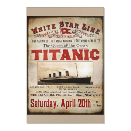 Titanic area rugs for sale, White Star Line area rugs runner, vintage rugs for home - 8 year old girl gift, Titanic party gift