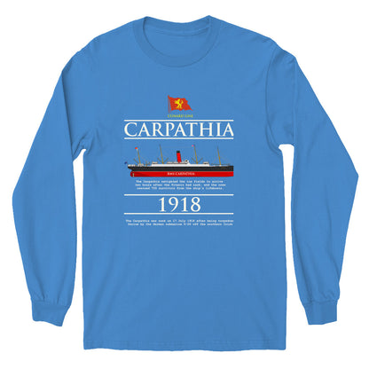 Carpathia shirt, Titanic custom t shirt - long sleeve tshirt for boys and girls, custom kids Titanic clothes ocean theme party tee