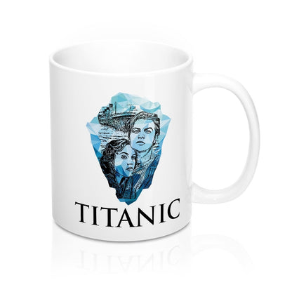 Titanic personalized travel mug, handmade ceramic mug (personalized water bottle, travel-size tumbler, latte mug)