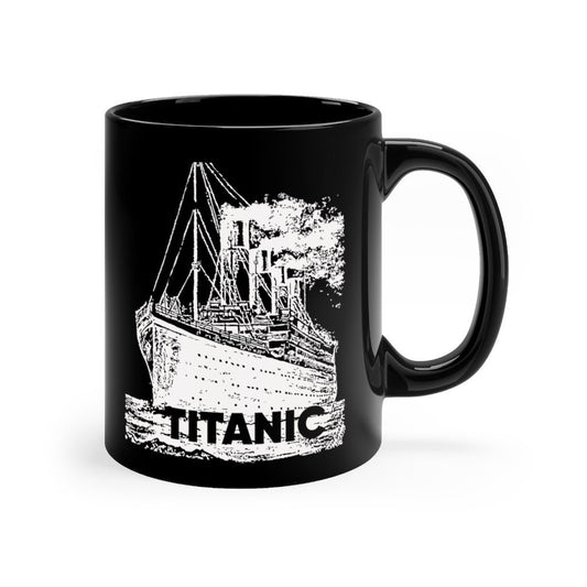 Vintage ceramic mug handmade - best friend mug. Coffee mug handmade, latte mug - tumbler personalized, Titanic can holder