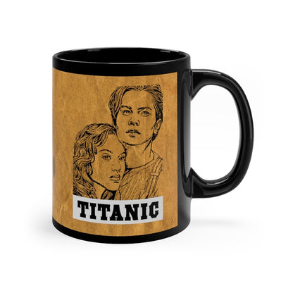 Vintage Titanic mug - grandma mug personalized, english coffee mug, customizable mug. Personalized latte mug, gift for grandma