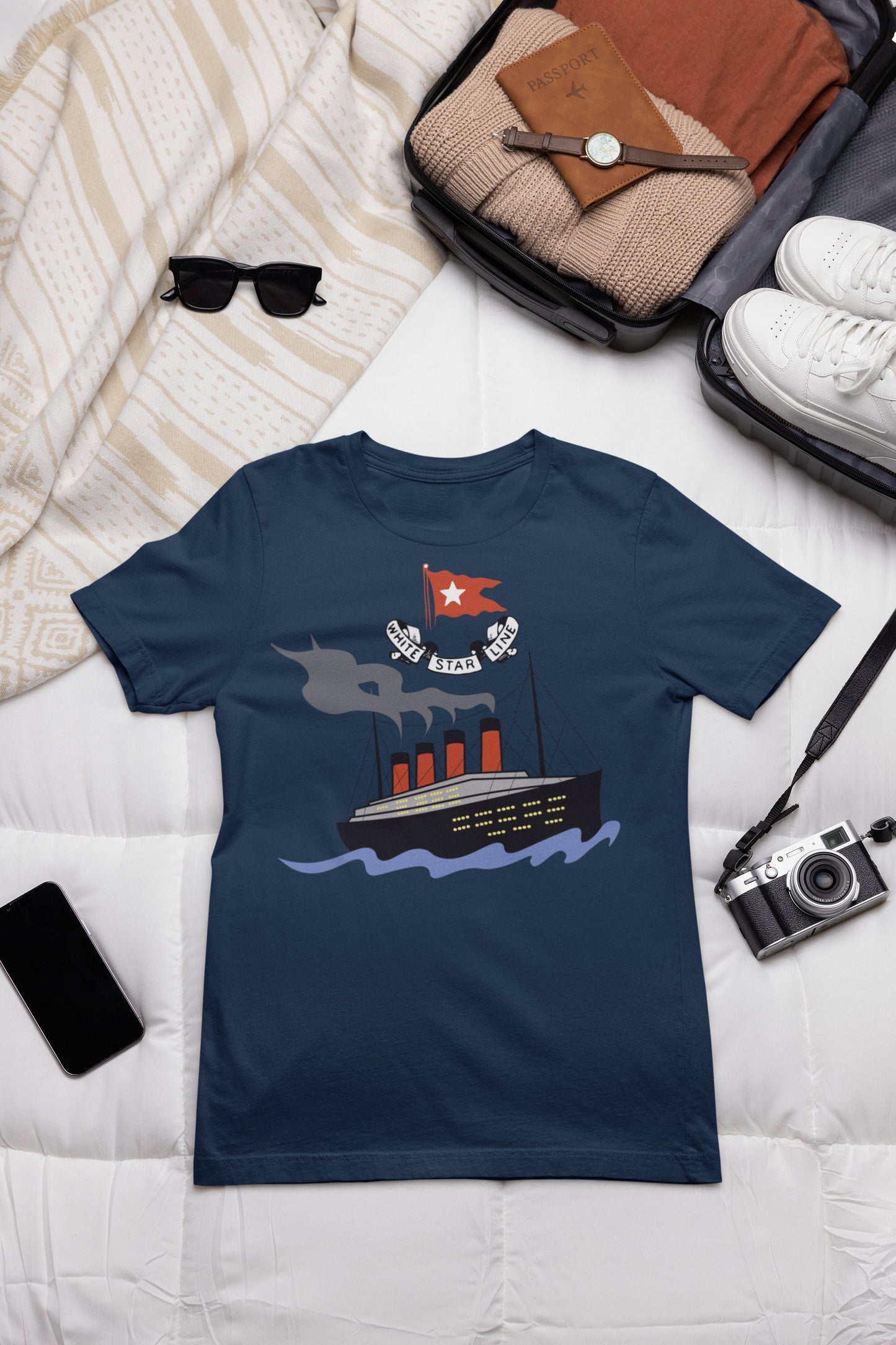 Adventure t shirt, Titanic summer cruise t-shirt for boy, 2-10 years old