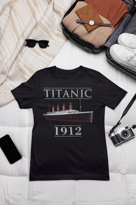 Titanic 1912 t-shirt, custom t shirt, birthday shirt for boy and girl, custom name RMS Titanic tshirt